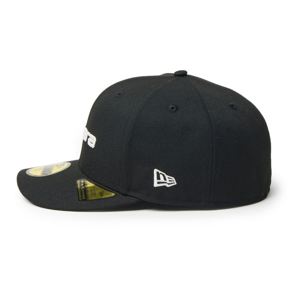 New Era Wordmark Logo Black 59FIFTY Fitted Cap