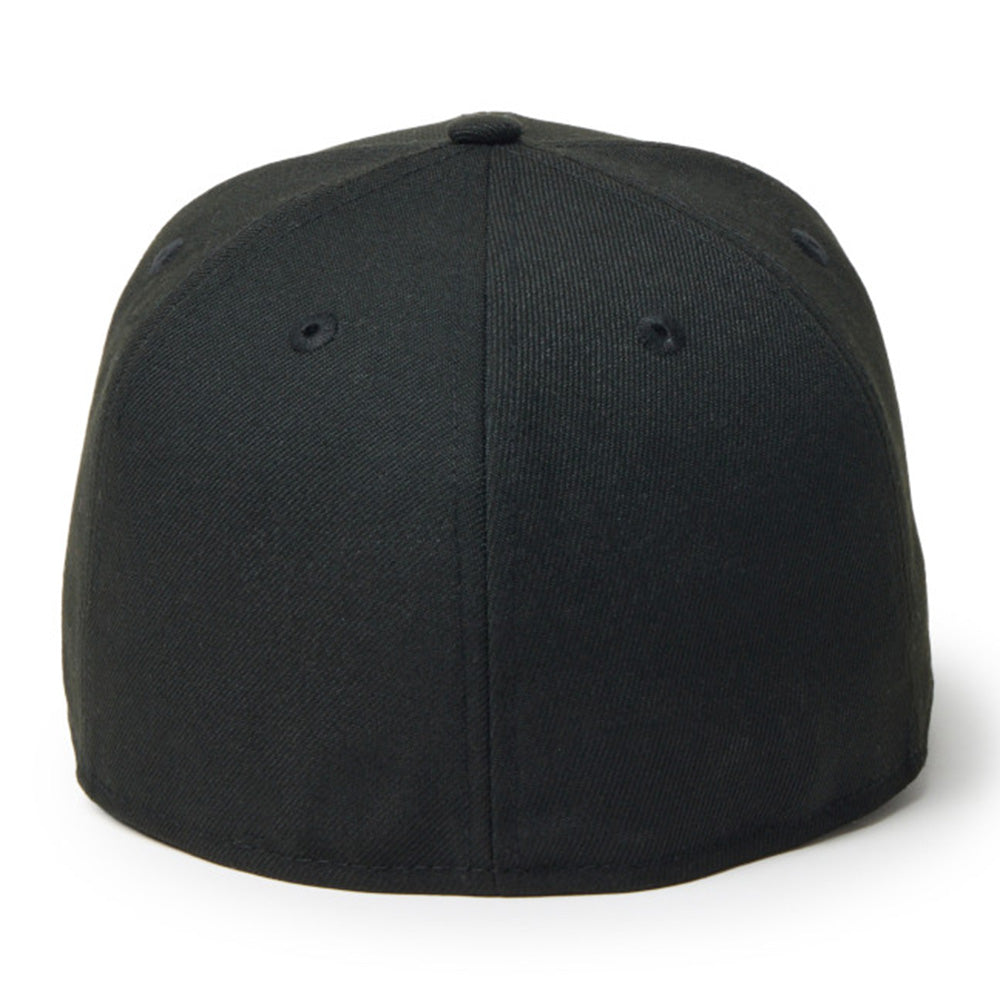 New Era Wordmark Logo Black 59FIFTY Fitted Cap