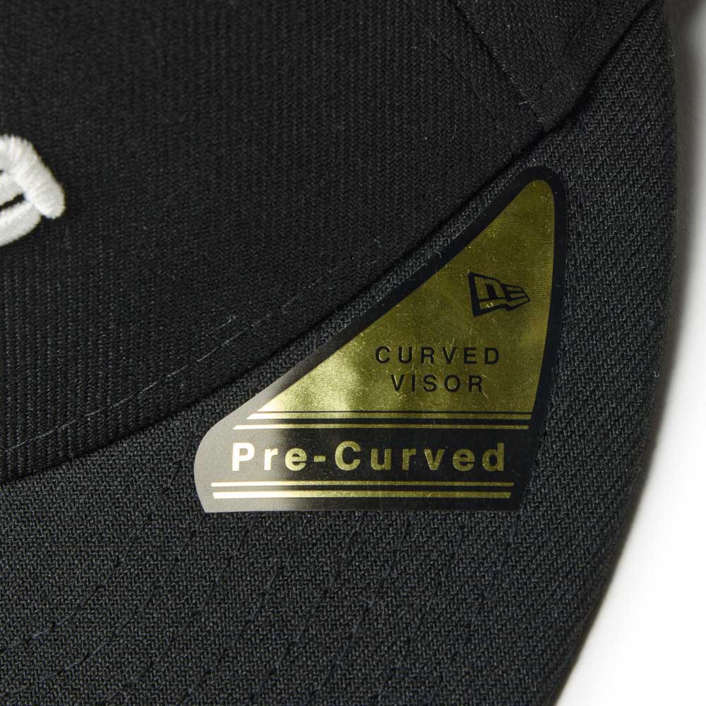 New Era Wordmark Logo Black 59FIFTY Fitted Cap