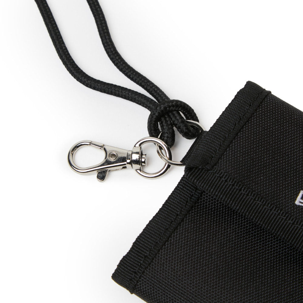 New Era 600D Black Neck Wallet Accessory
