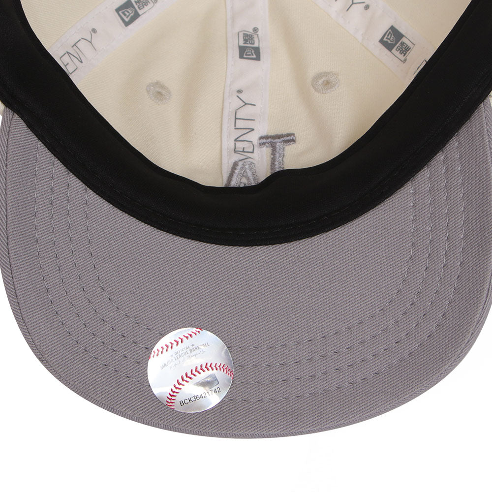 New Era Los Angeles Dodgers Two Tone White Gray Toddler 9TWENTY Adjustable Cap
