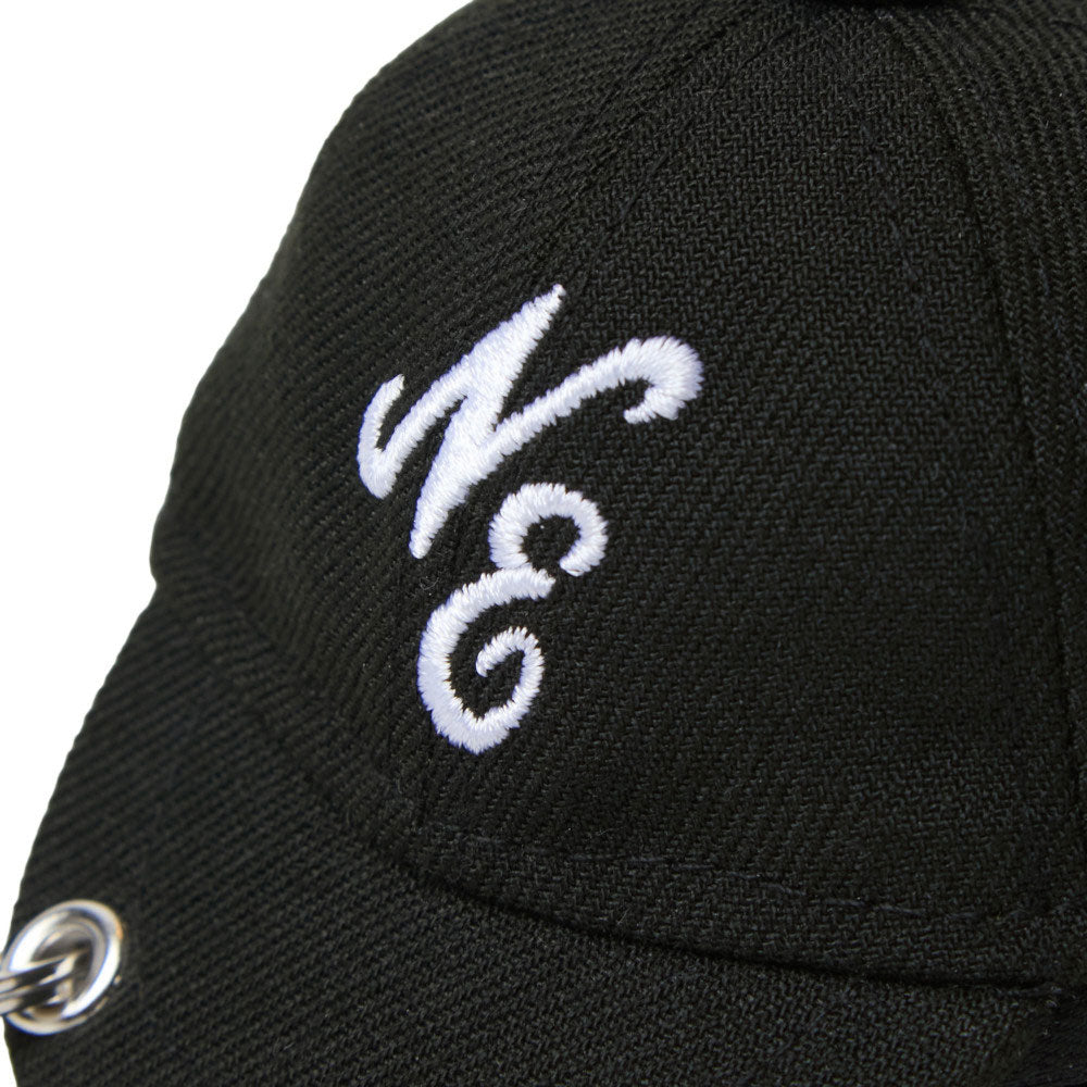 New Era Script Logo Black Earphones Case Accessory