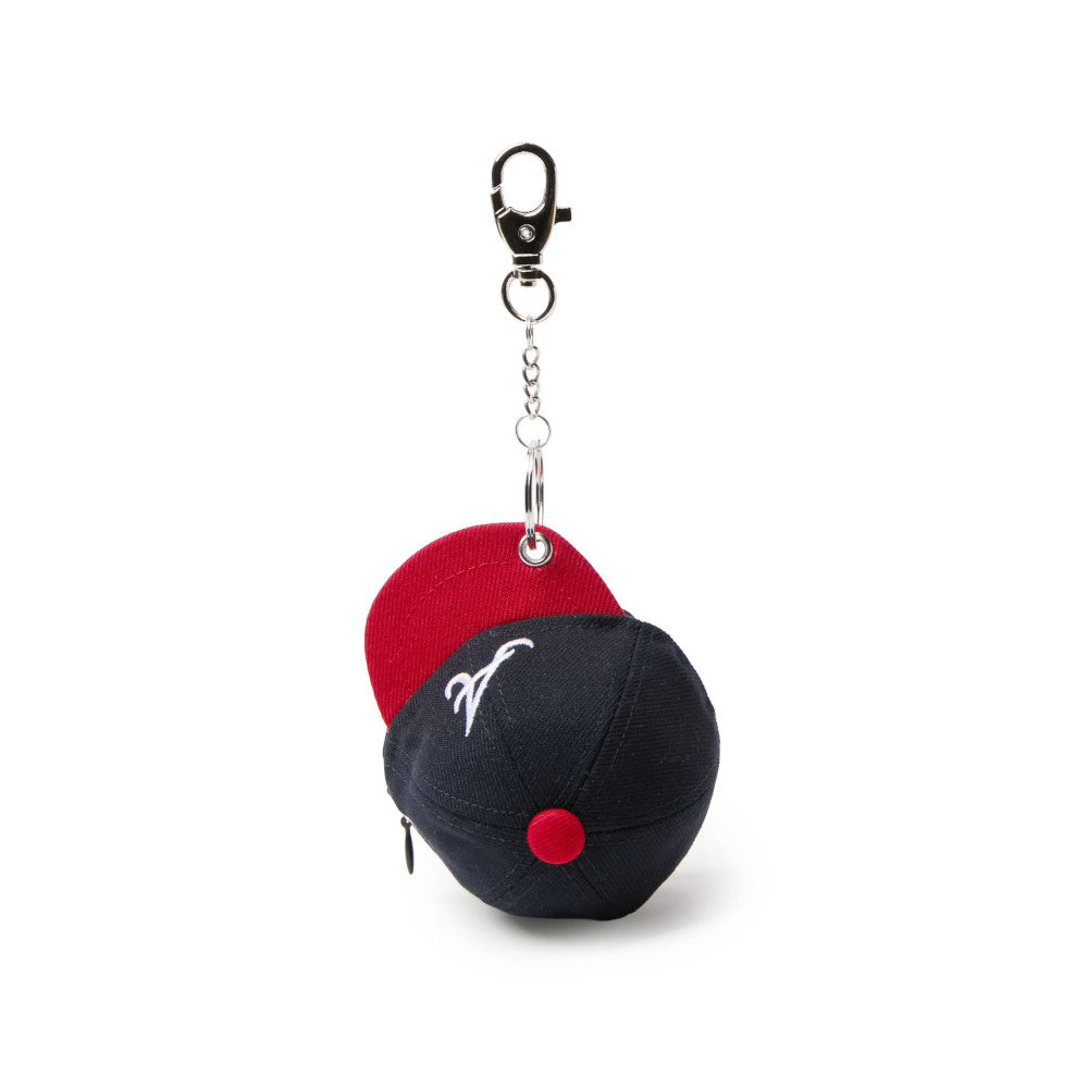 New Era Atlanta Braves Navy Red Earphones Case Accessory