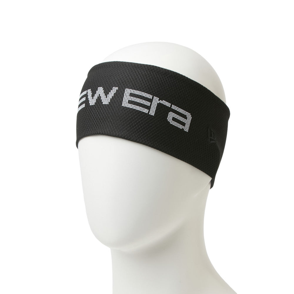 New Era Wordmark Logo Black Headband