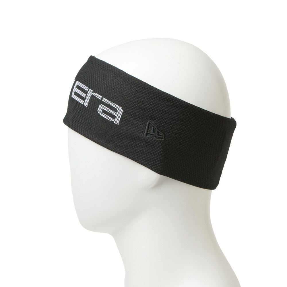 New Era Wordmark Logo Black Headband