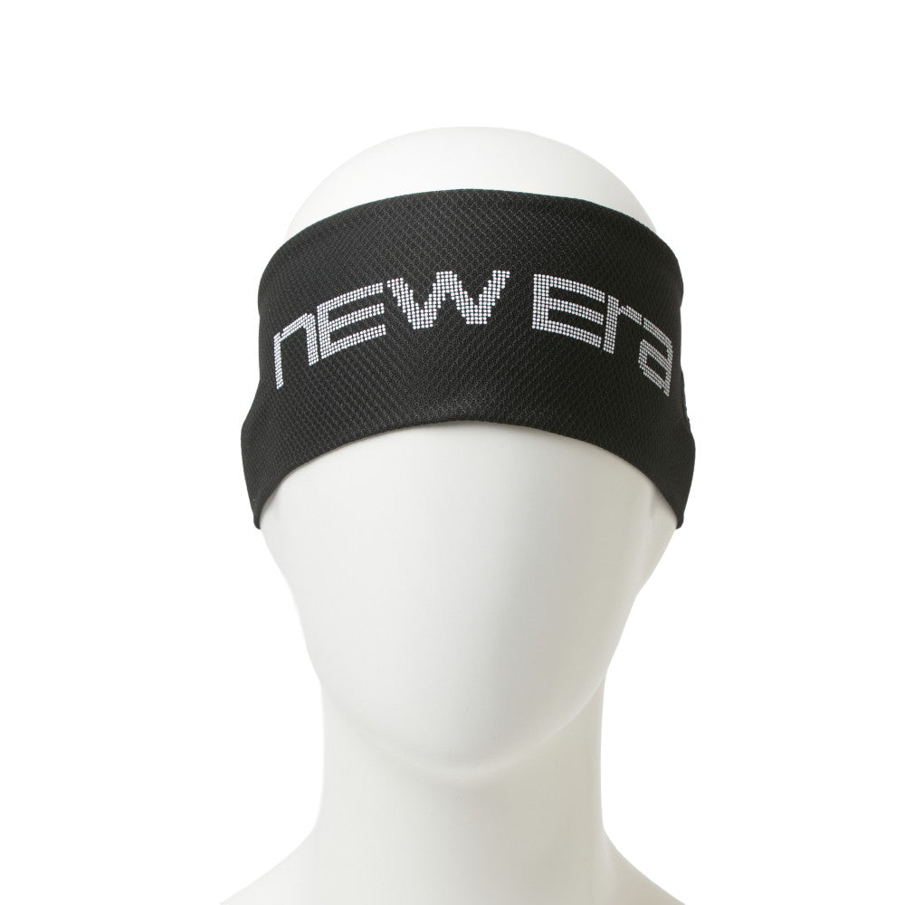 New Era Wordmark Logo Black Headband