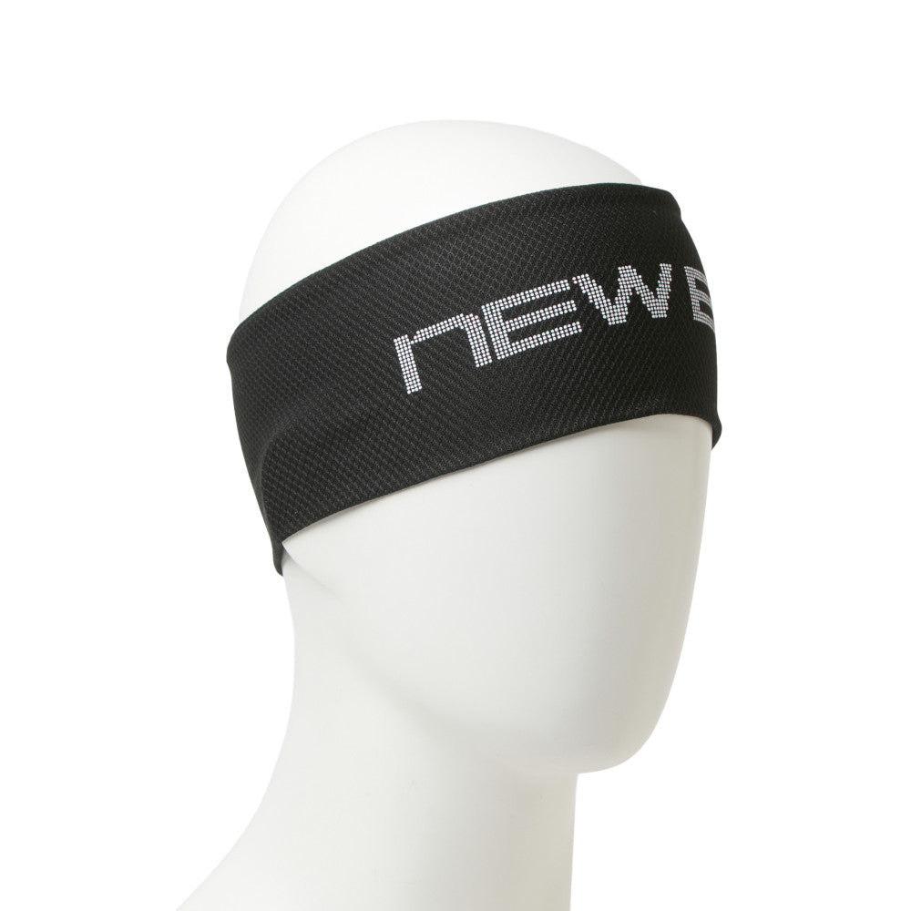 New Era Wordmark Logo Black Headband
