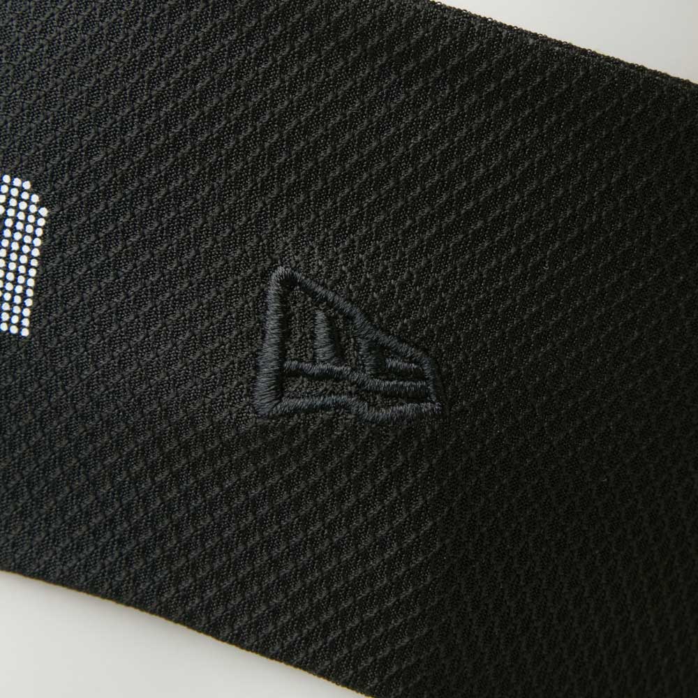 New Era Wordmark Logo Black Headband