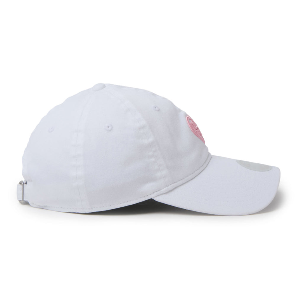 New Era Golf Women with Heart Logo White 9TWENTY Adjustable Cap