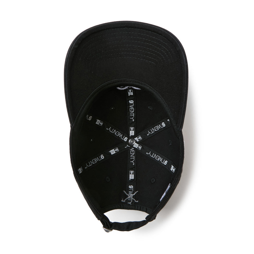 New Era Golf Women with Heart Logo Black 9TWENTY Adjustable Cap