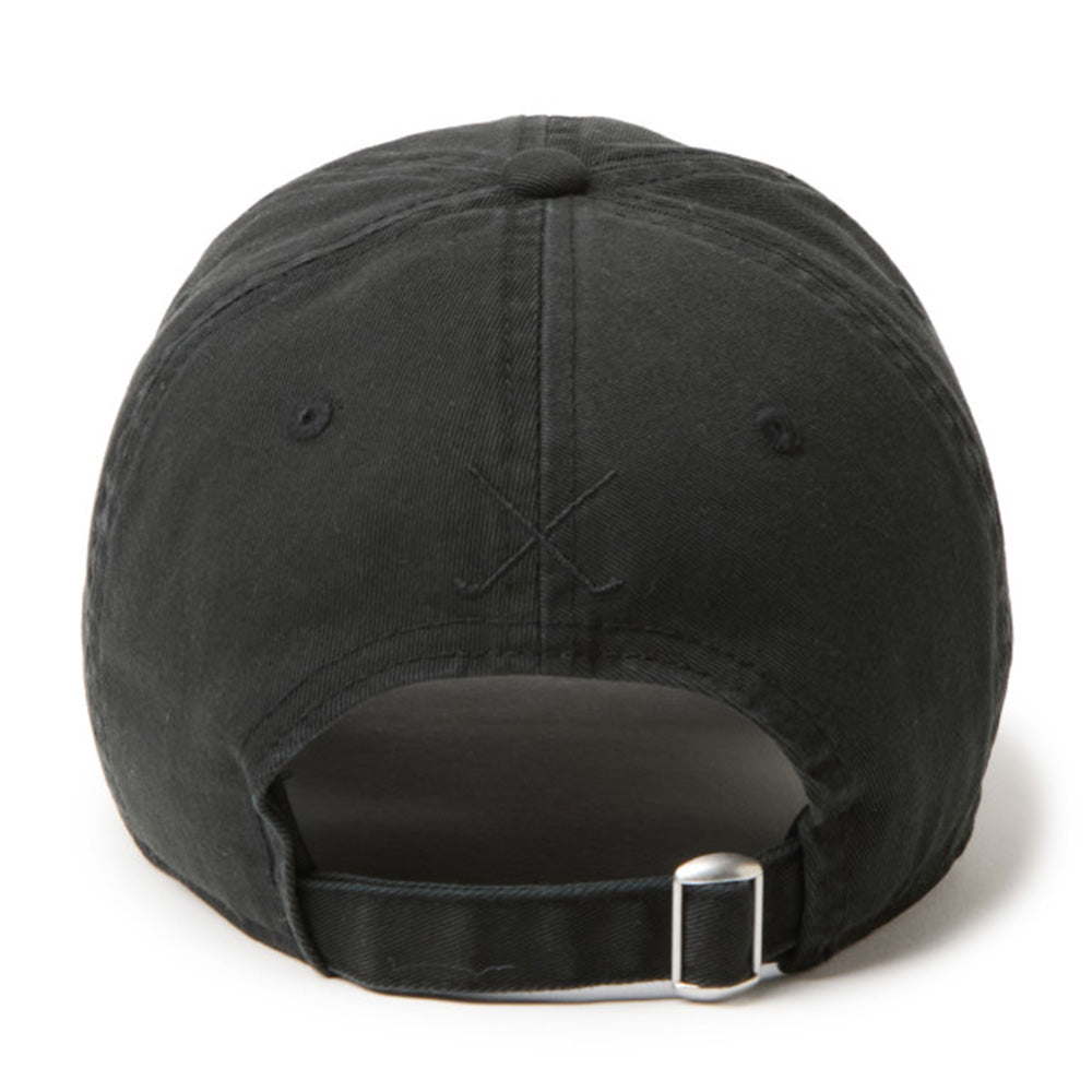 New Era Script Logo Metal Logo Black Women 9TWENTY Adjustable Cap