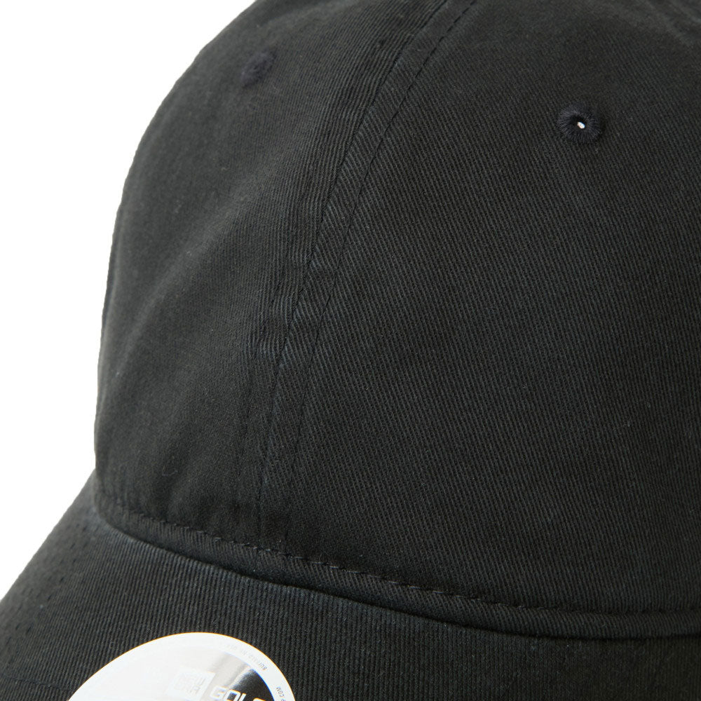 New Era Script Logo Metal Logo Black Women 9TWENTY Adjustable Cap