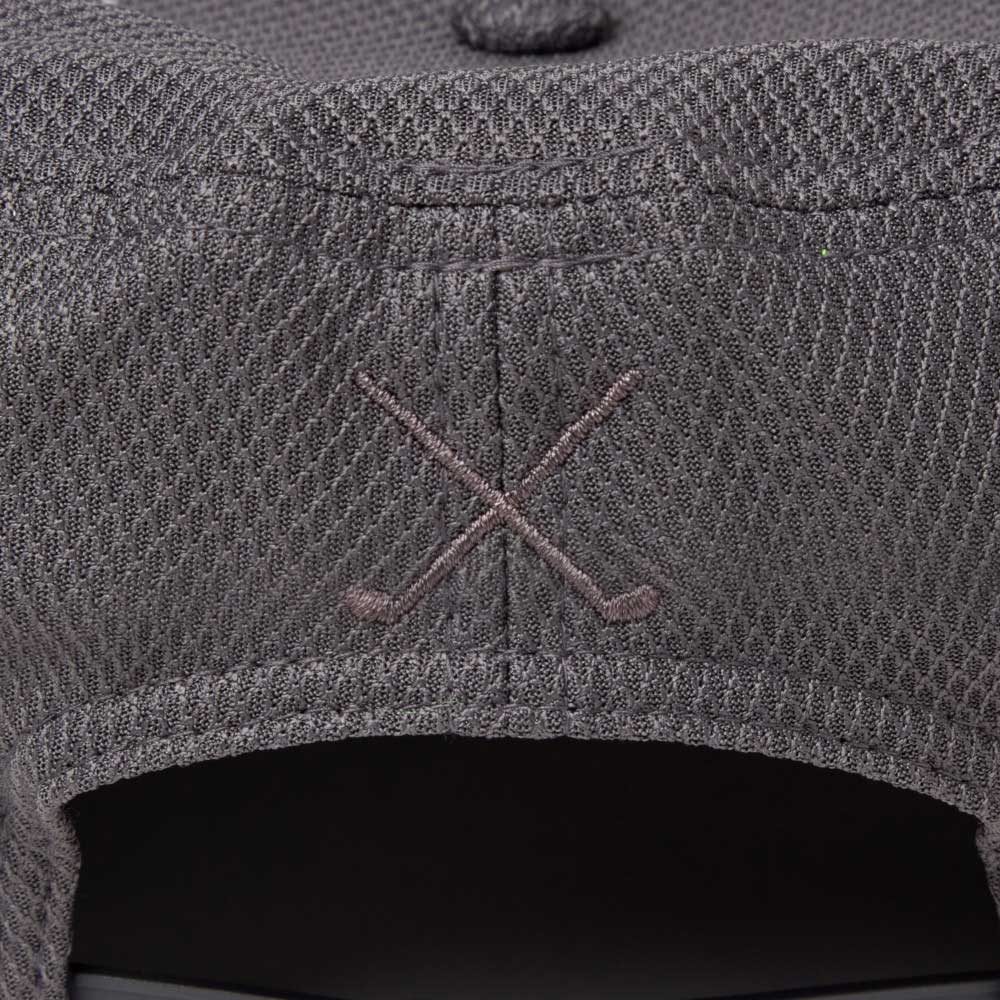 New Era Golf Gray Adjustable Pillbox Hat