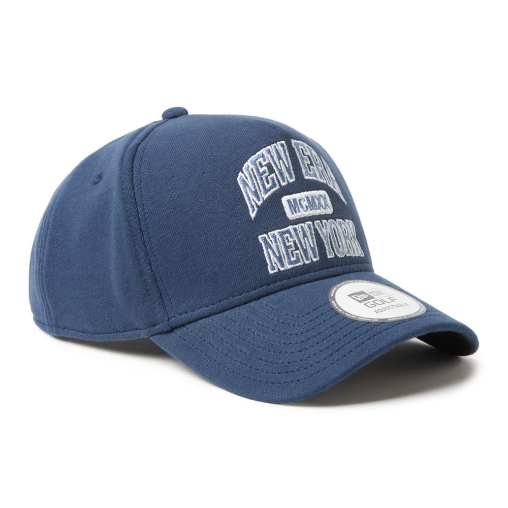 New Era Golf Sweat Collage Navy 9FORTY A-Frame Adjustable Cap