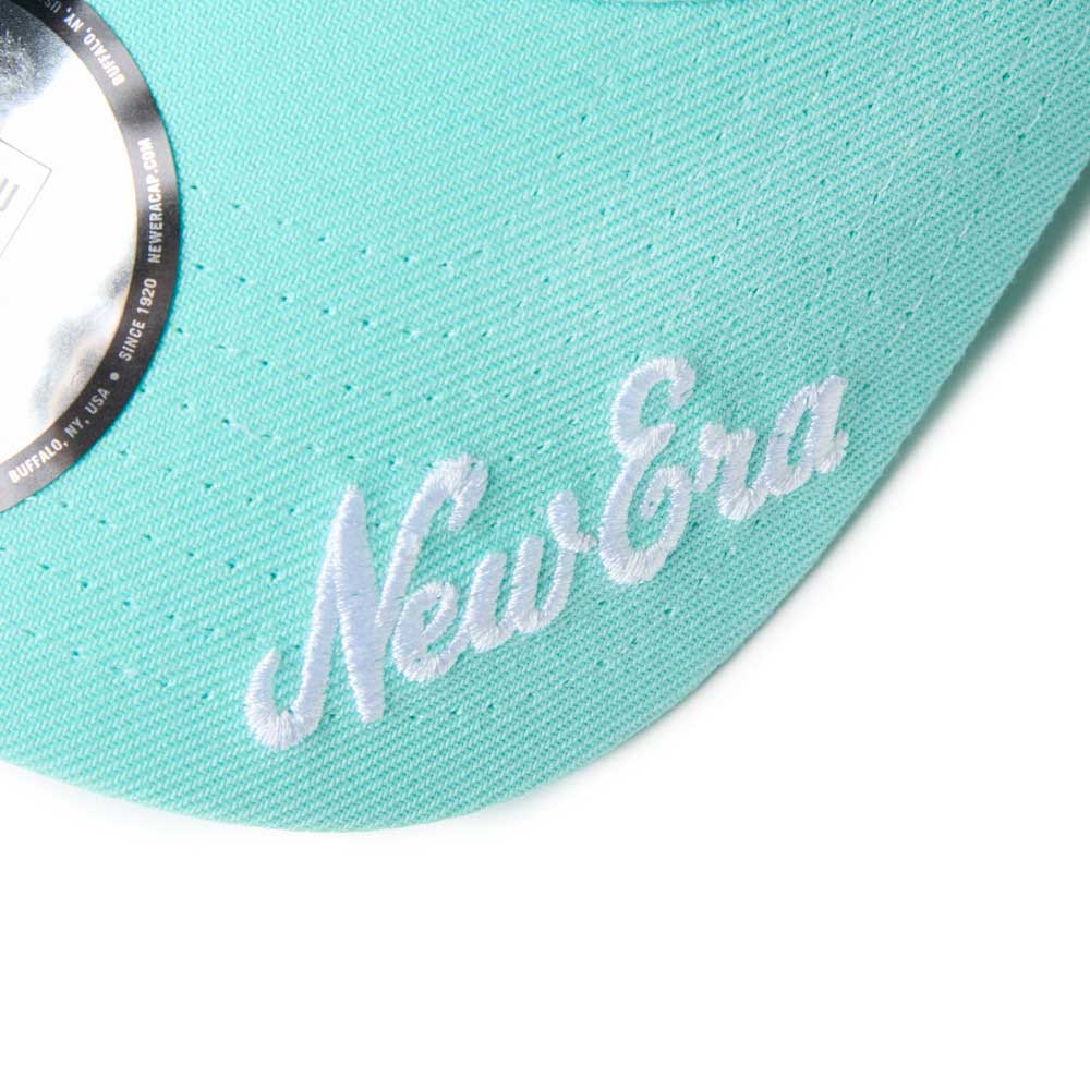 New Era Wordmark Golf Archive Logo Mint Green 9FORTY A-Frame Snapback Cap