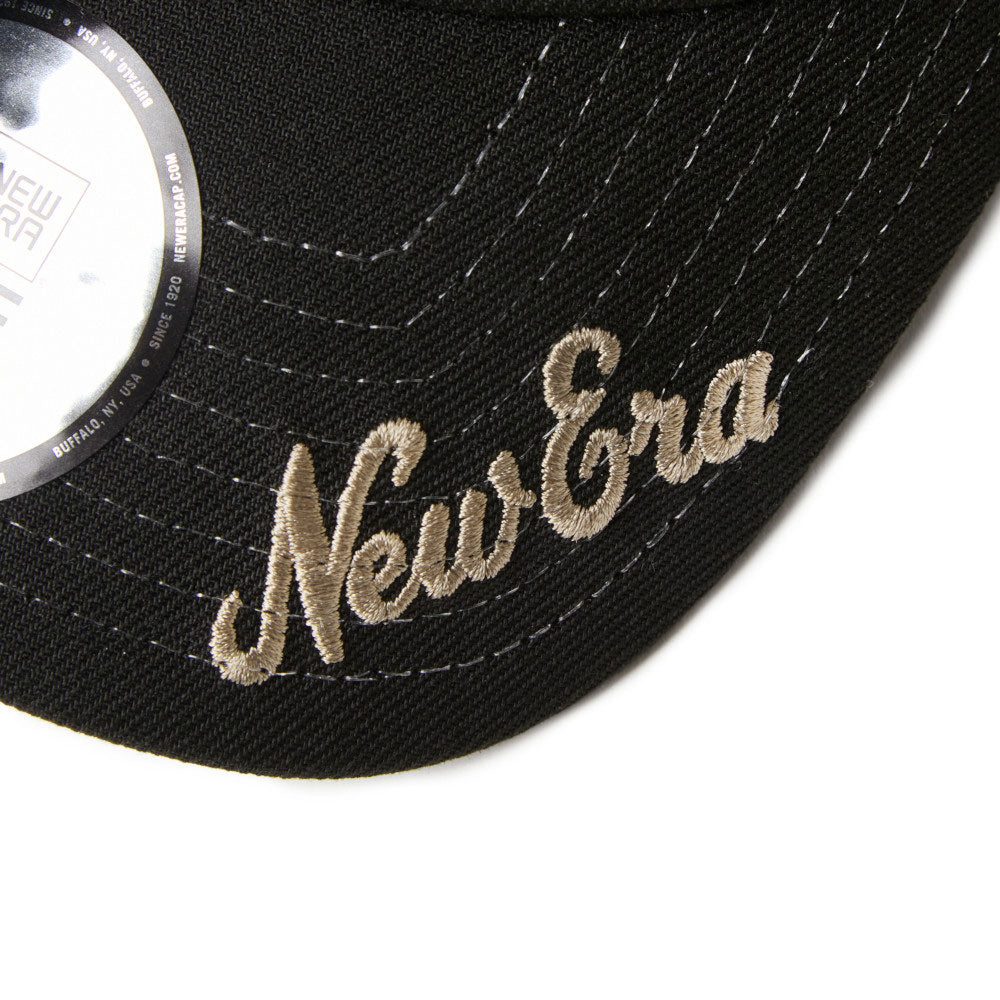 New Era Wordmark Golf Archive Logo Cyan 9FORTY A-Frame Snapback Cap