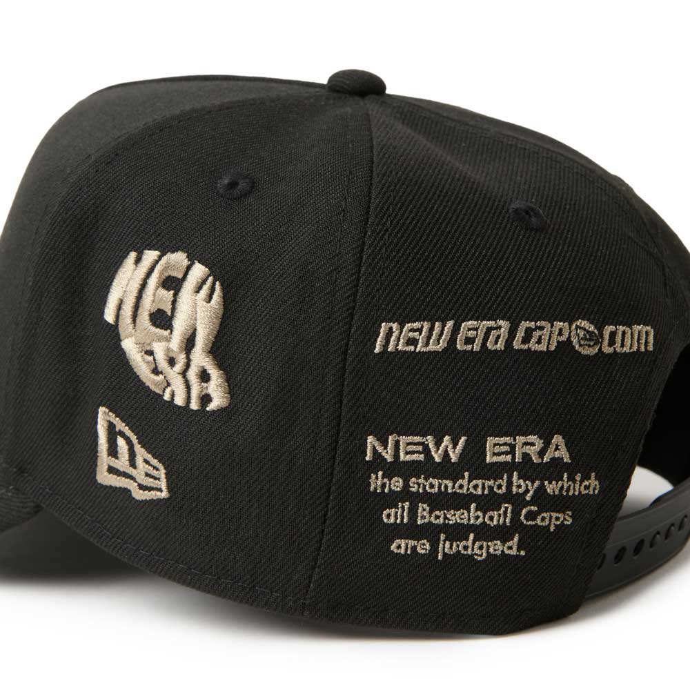 New Era Wordmark Golf Archive Logo Cyan 9FORTY A-Frame Snapback Cap