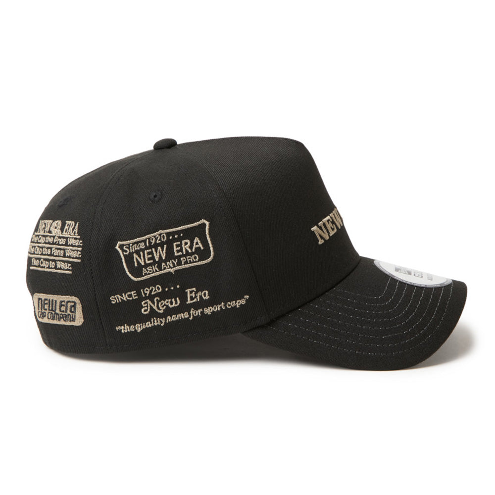 New Era Wordmark Golf Archive Logo Cyan 9FORTY A-Frame Snapback Cap
