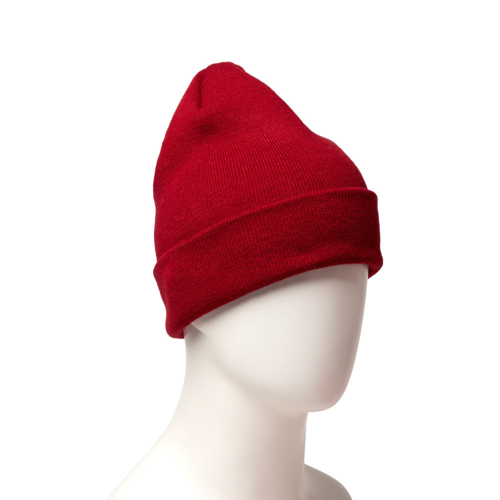 New Era Basic Red Cuff Knit Beanie