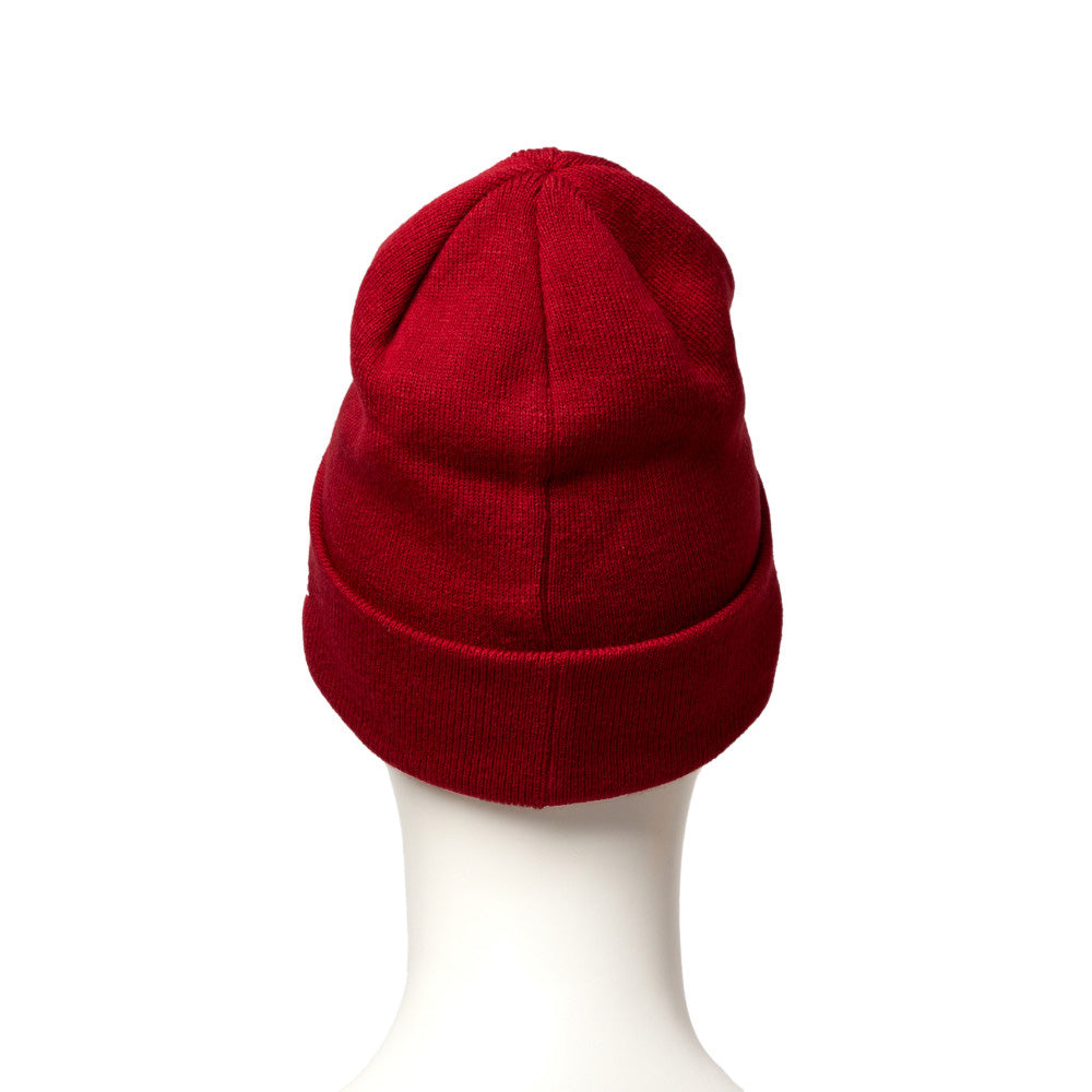 New Era Basic Red Cuff Knit Beanie
