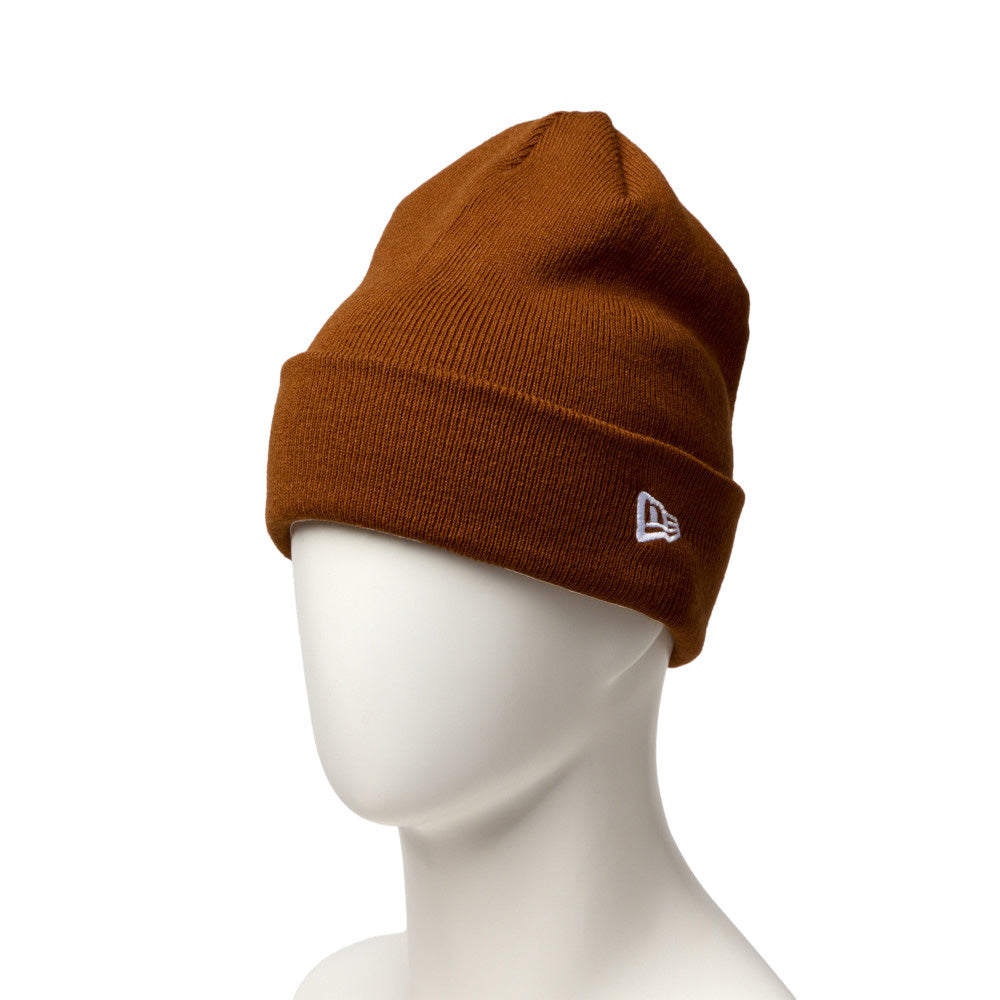 New Era Basic Light Bronze Cuff Knit Beanie