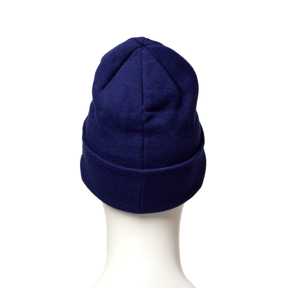 New Era Basic Dark Royal Cuff Knit Beanie