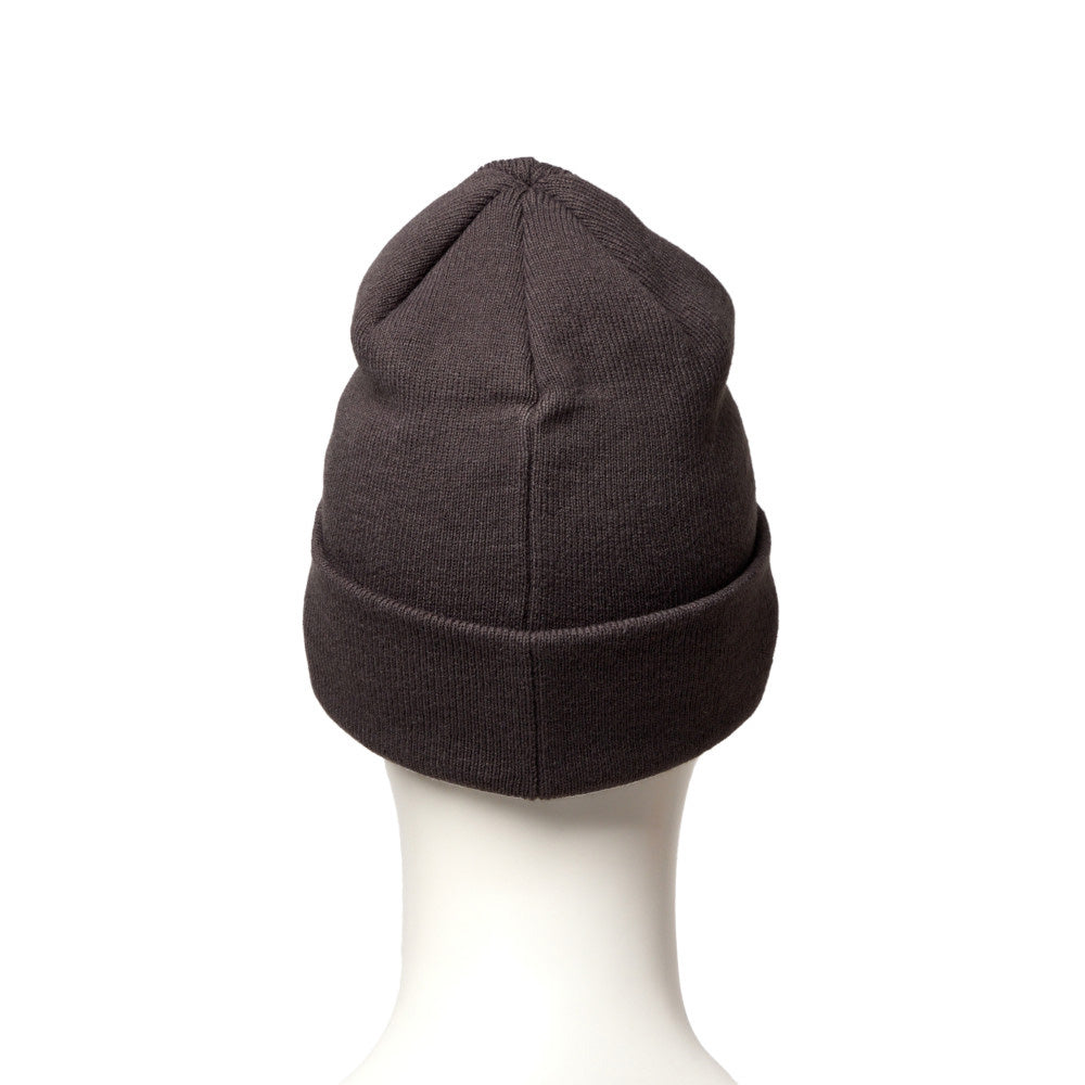 New Era Basic Dark Grey Cuff Knit Beanie