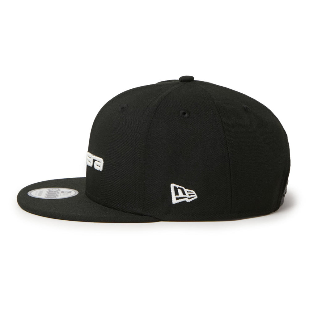 New Era Wordmark Logo Black 9FIFTY Snapback Cap