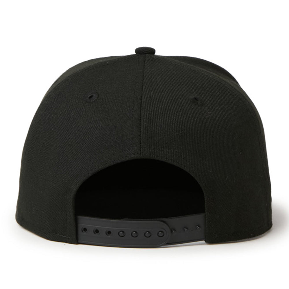 New Era Wordmark Logo Black 9FIFTY Snapback Cap