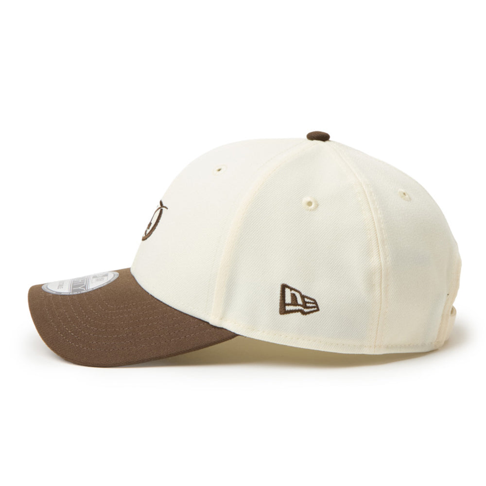 New Era Los Angeles Dodgers Two Tone Chrome White Walnut 9FORTY Adjustable Cap