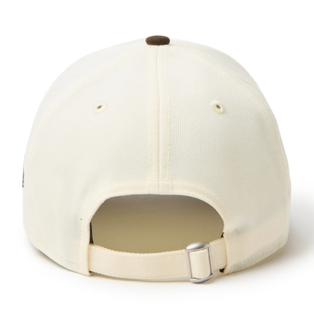New Era Los Angeles Dodgers Two Tone Chrome White Walnut 9FORTY Adjustable Cap