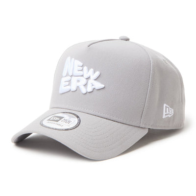 New Era Wordmark Flag Logo Gray 9FORTY A-Frame Adjustable Cao
