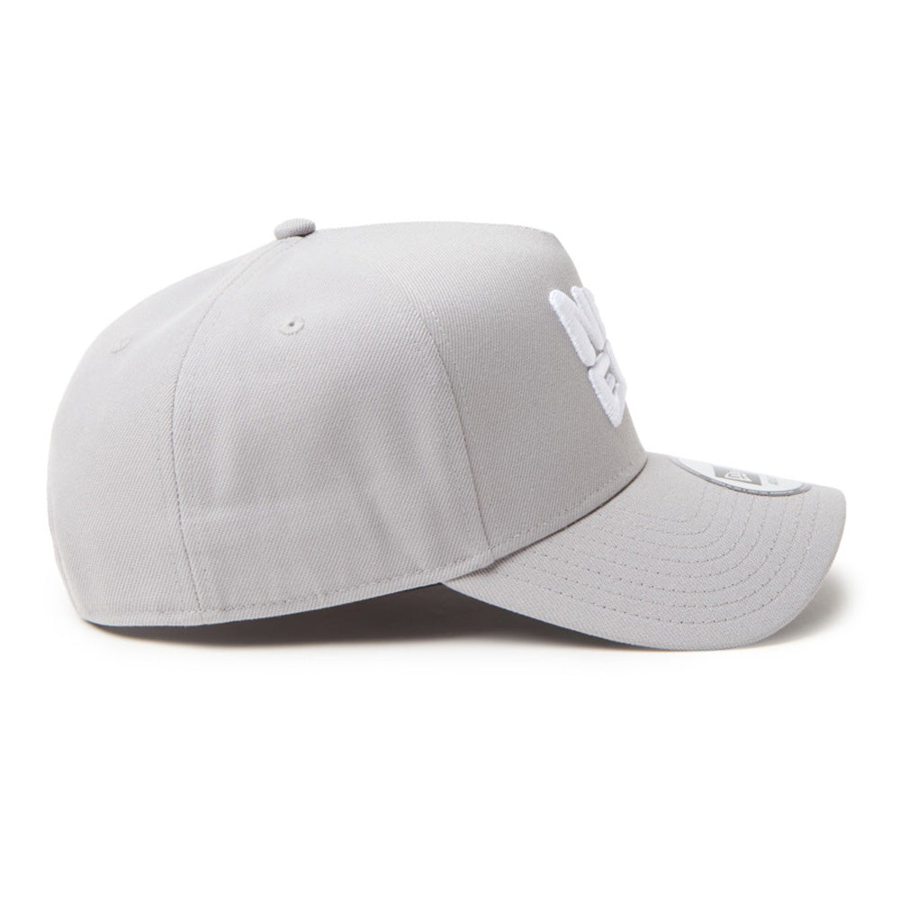 New Era Wordmark Flag Logo Gray 9FORTY A-Frame Adjustable Cao