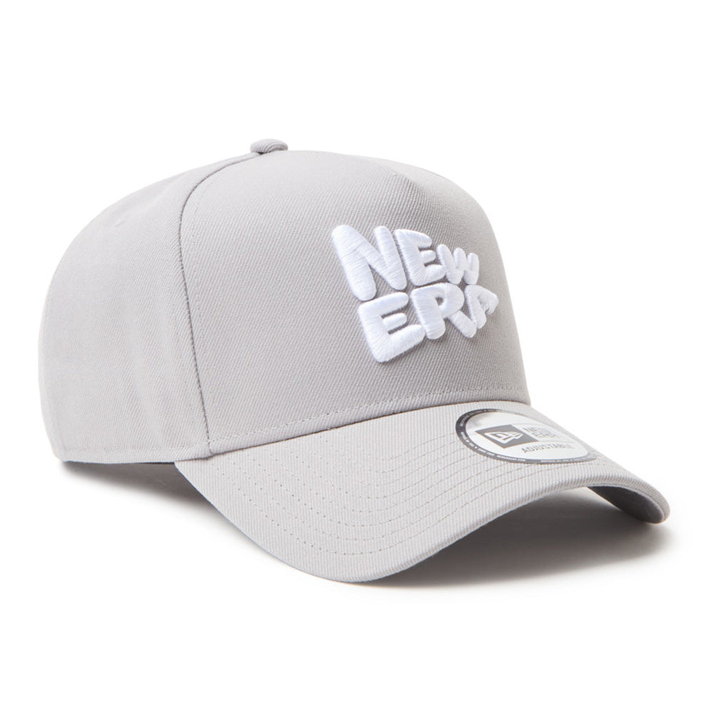 New Era Wordmark Flag Logo Gray 9FORTY A-Frame Adjustable Cao