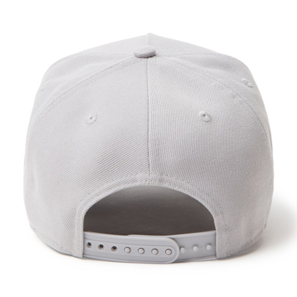 New Era Wordmark Flag Logo Gray 9FORTY A-Frame Adjustable Cao