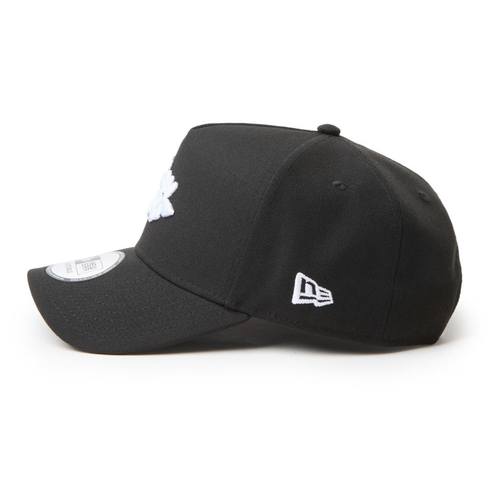 New Era Wordmark Flag Logo Black 9FORTY A-Frame Adjustable Cao