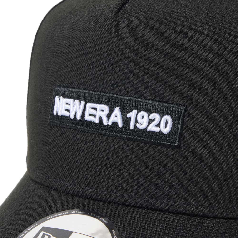 New Era 1920 Metal Flag White on Black 9FORTY A-Frame Snapback Cap