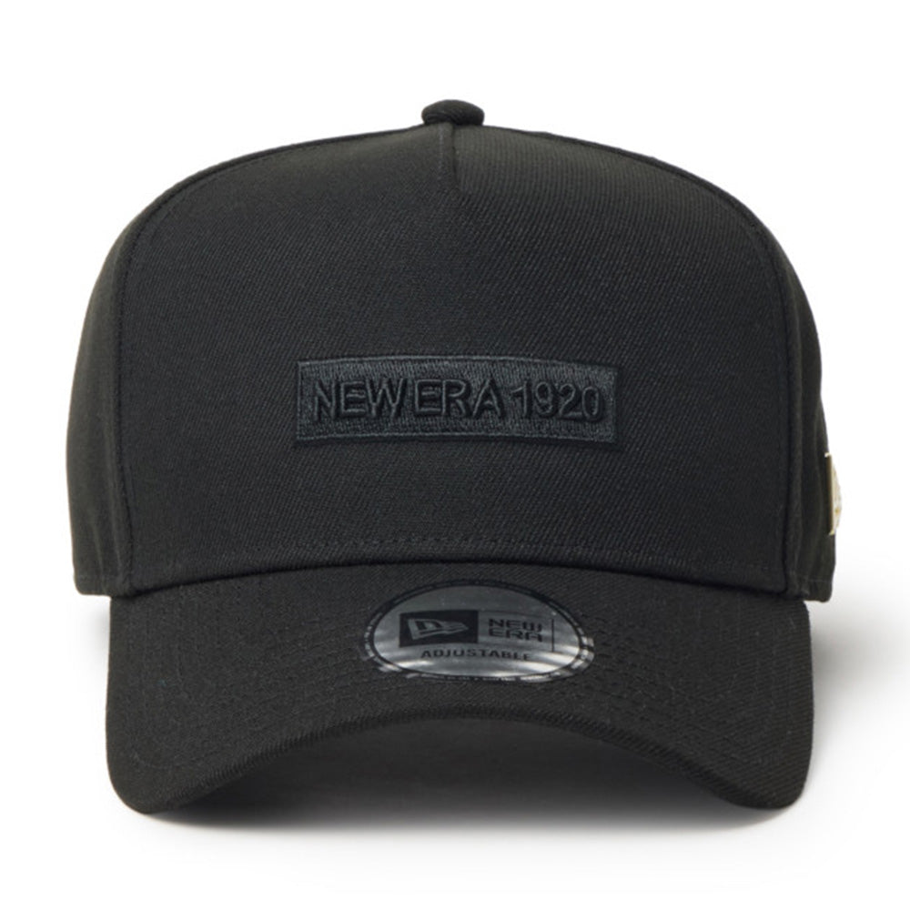 New Era 1920 Metal Flag Black on Black 9FORTY A-Frame Snapback Cap
