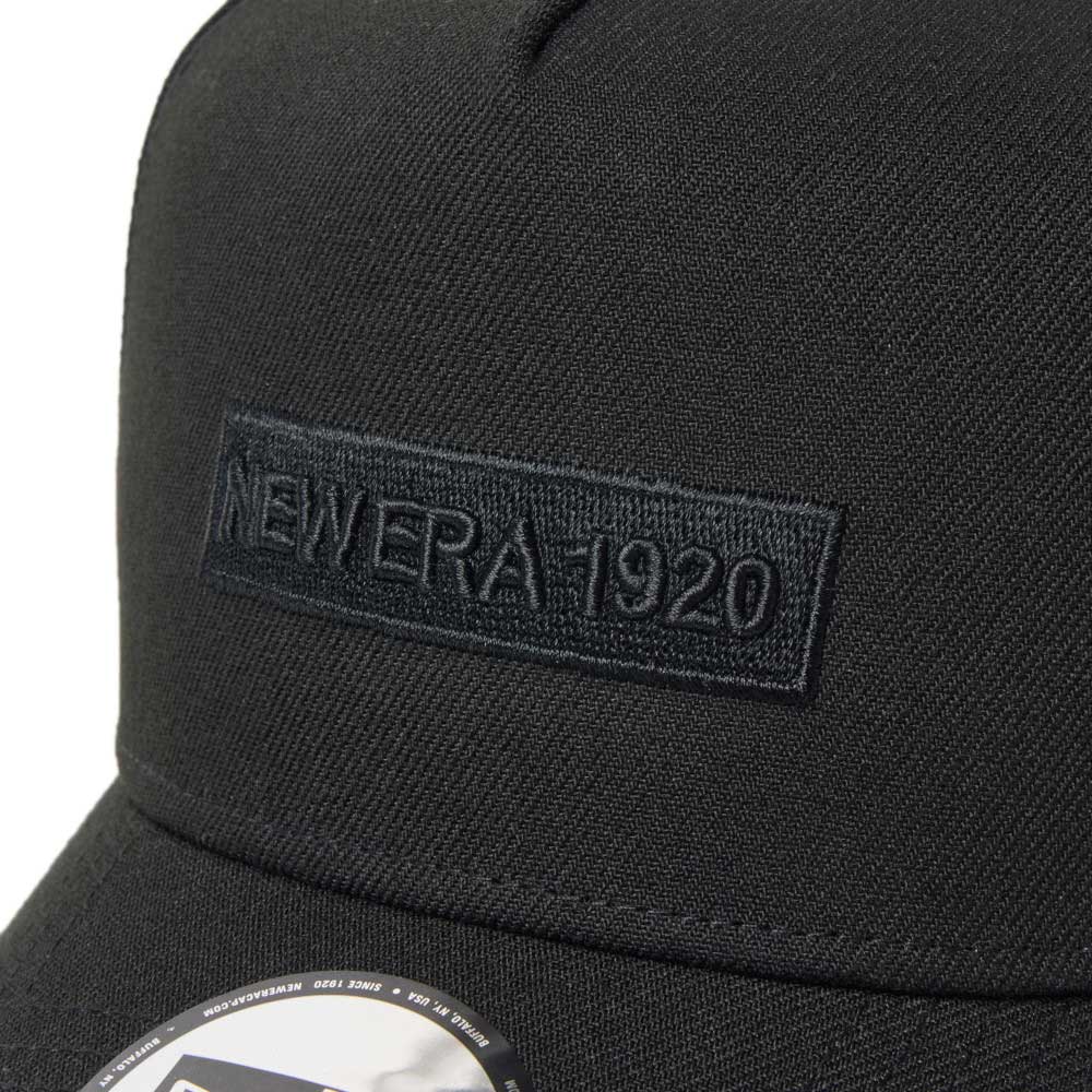 New Era 1920 Metal Flag Black on Black 9FORTY A-Frame Snapback Cap