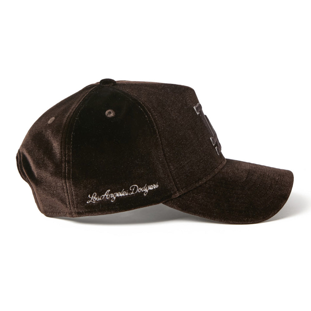 New Era Los Angeles Dodgers Velvet Brown 9FORTY A-Frame Adjustable Cap
