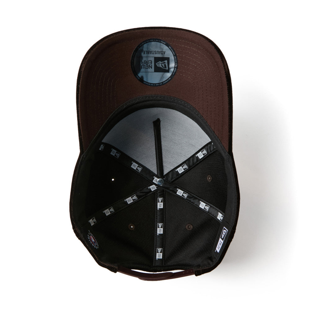 New Era Los Angeles Dodgers Velvet Brown 9FORTY A-Frame Adjustable Cap