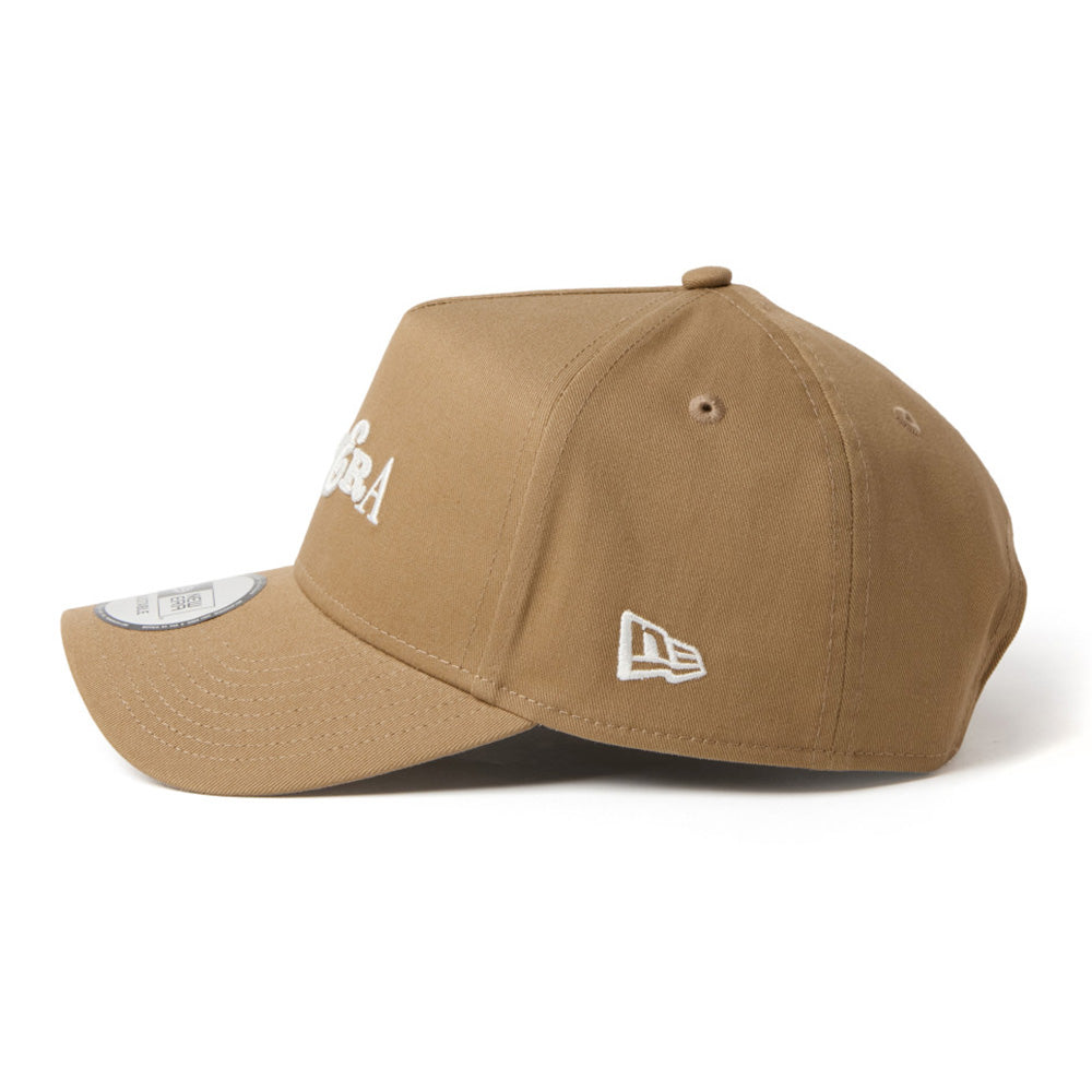 New Era Compilation Logo Khaki 9FORTY A-Frame Adjustable Cap