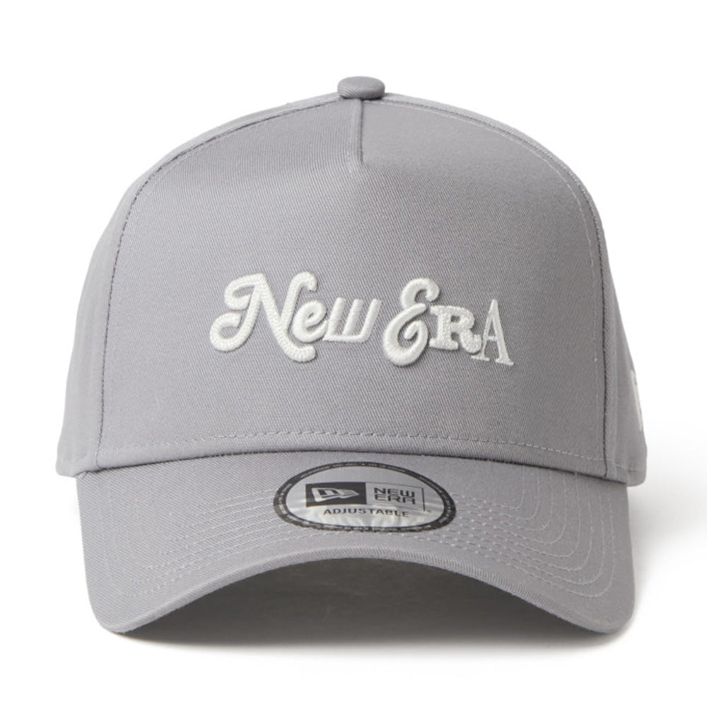 New Era Compilation Logo Gray 9FORTY A-Frame Adjustable Cap