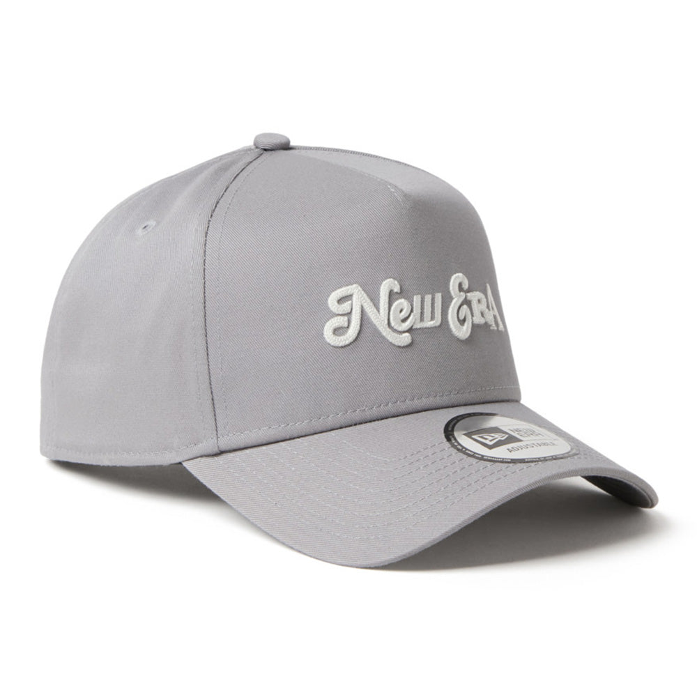 New Era Compilation Logo Gray 9FORTY A-Frame Adjustable Cap