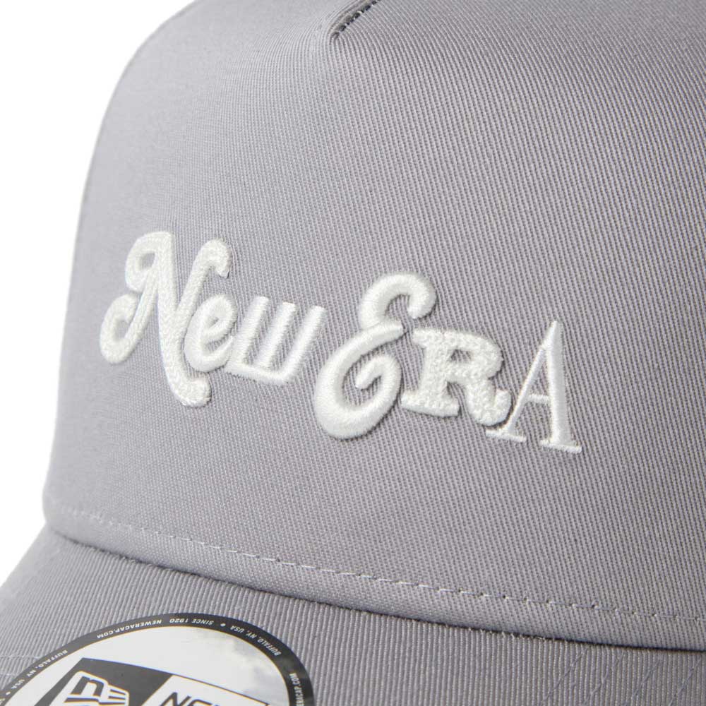 New Era Compilation Logo Gray 9FORTY A-Frame Adjustable Cap