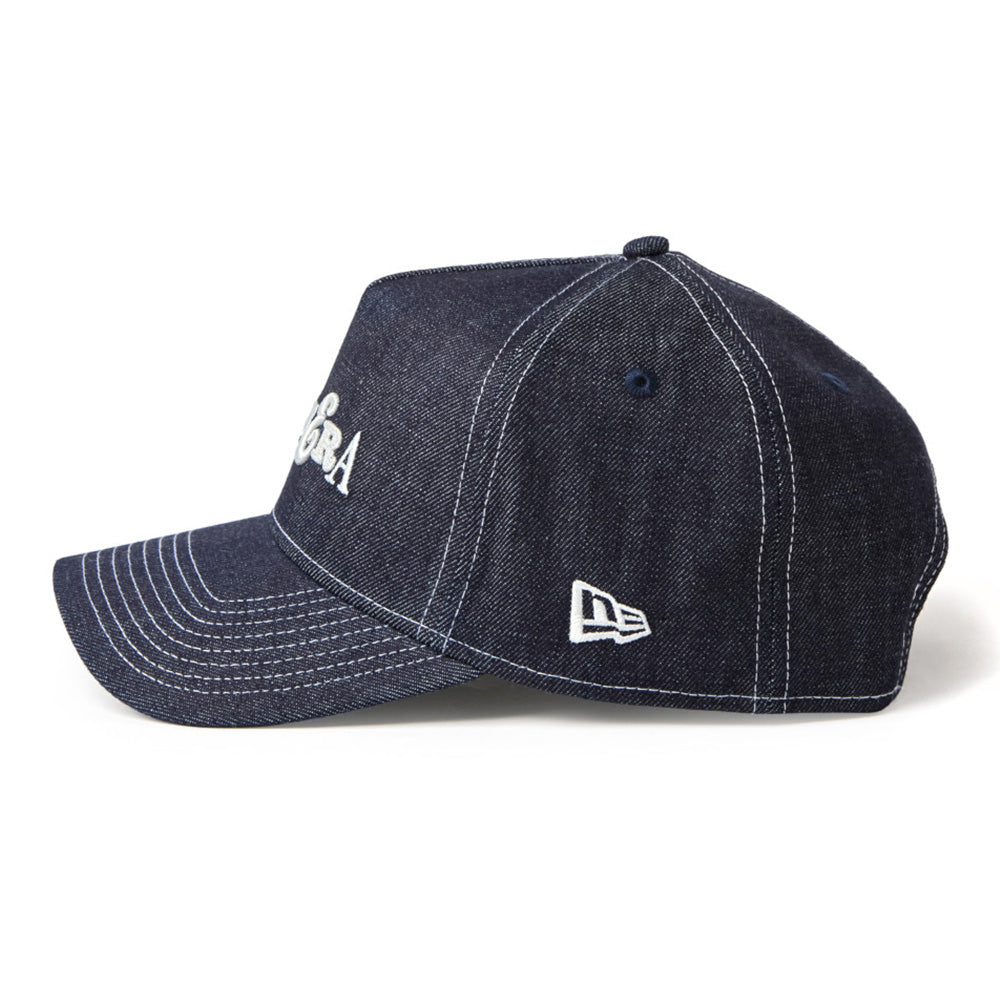 New Era Compilation Logo Navy 9FORTY A-Frame Adjustable Cap