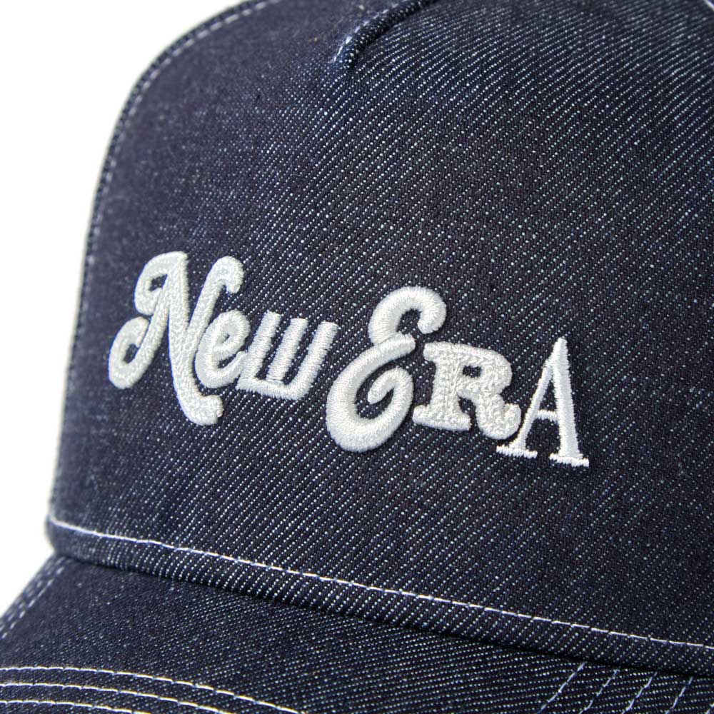 New Era Compilation Logo Navy 9FORTY A-Frame Adjustable Cap