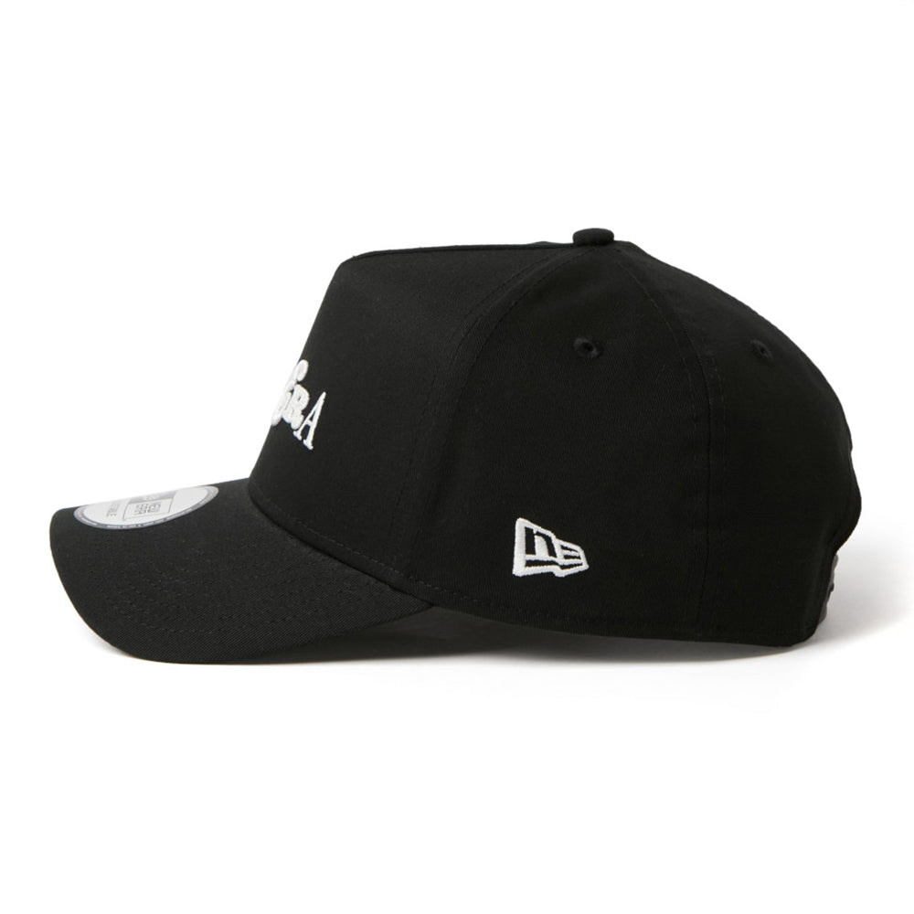 New Era Compilation Logo Black 9FORTY A-Frame Adjustable Cap