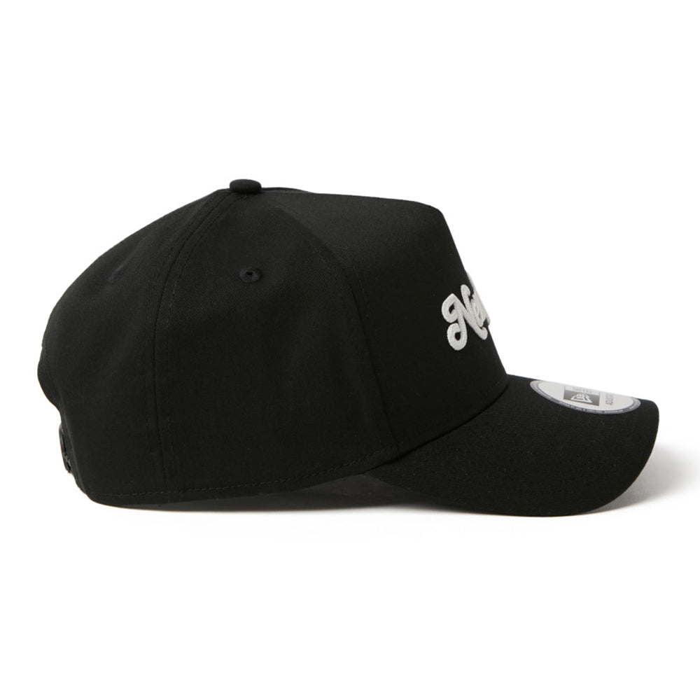New Era Compilation Logo Black 9FORTY A-Frame Adjustable Cap