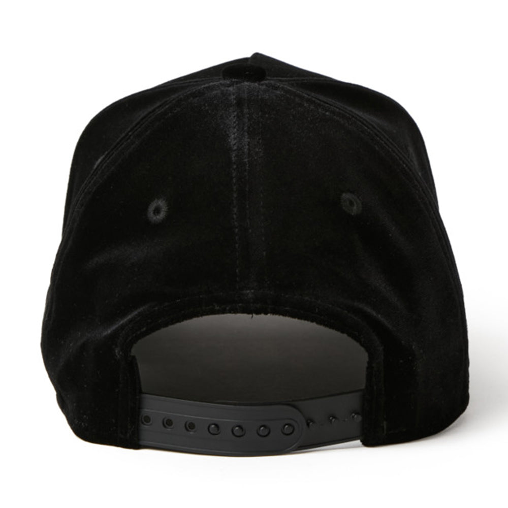 New Era NE Logo Velvet Black 9FORTY A-Frame Adjustable Cap